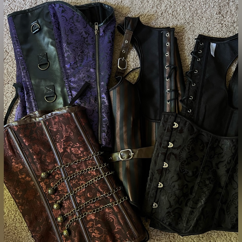 steampunk corset bundle